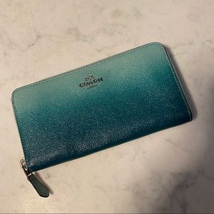 Coach Ombré Wallet NWT